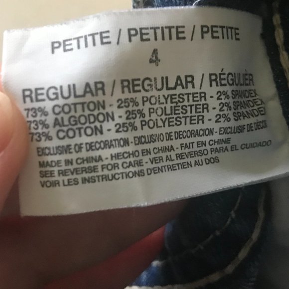 Nine West Vintage America Jeans Women Skirt - Picture 6 of 8